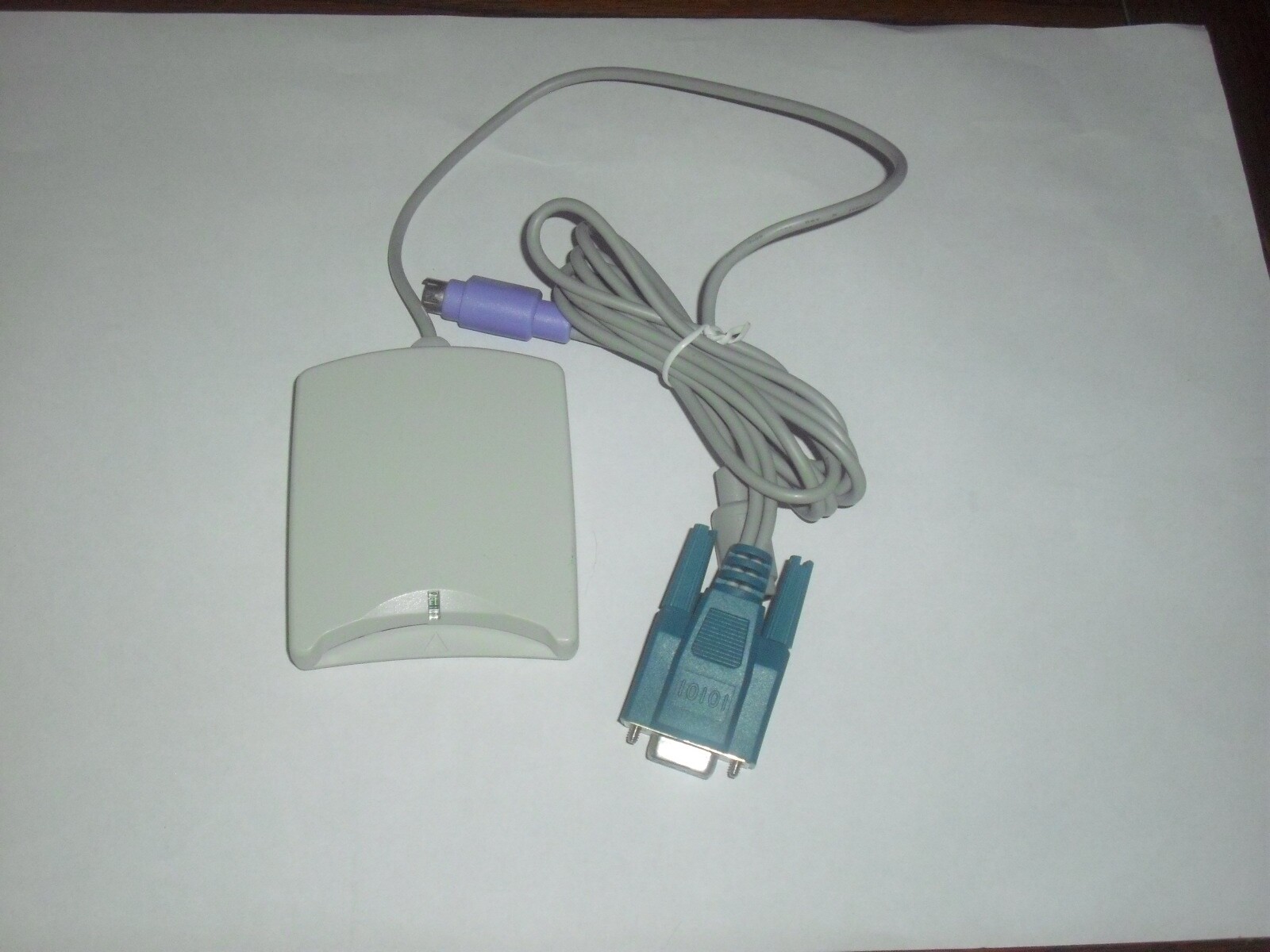 SCM Industries SCR131 Smart Card / Badge Reader, Serial DB9-F  PS/2 Ports, New