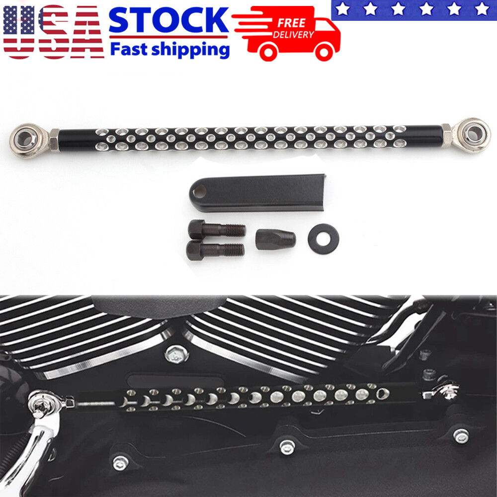 Black Gear Shift Linkage Shifter Link For Harley Touring Softail Electra Glide