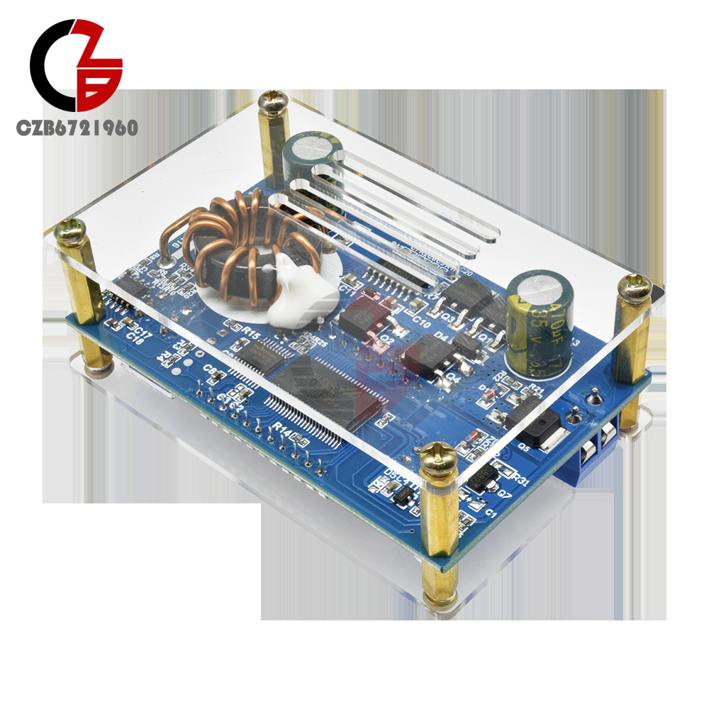 12A Digital LCD Display 24v19v12v to 5v6v adjustable buck module with shell