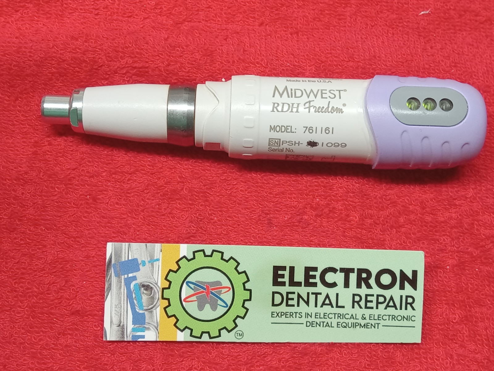 Midwest RDH Freedom Hygienist Cordless Prophy System **(NEW BATTERIES)**