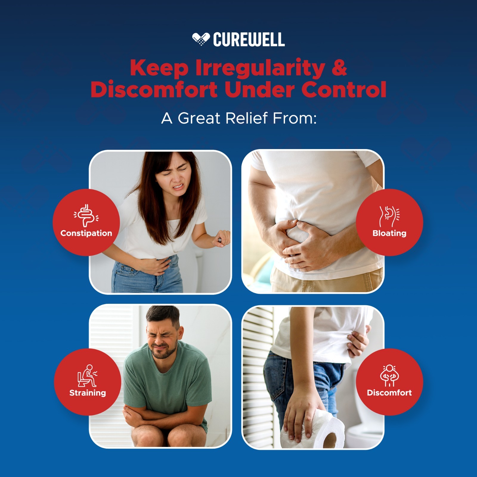 CUREWELL Stool Softener Docusate Sodium 100mg Softgels (1000 Count)