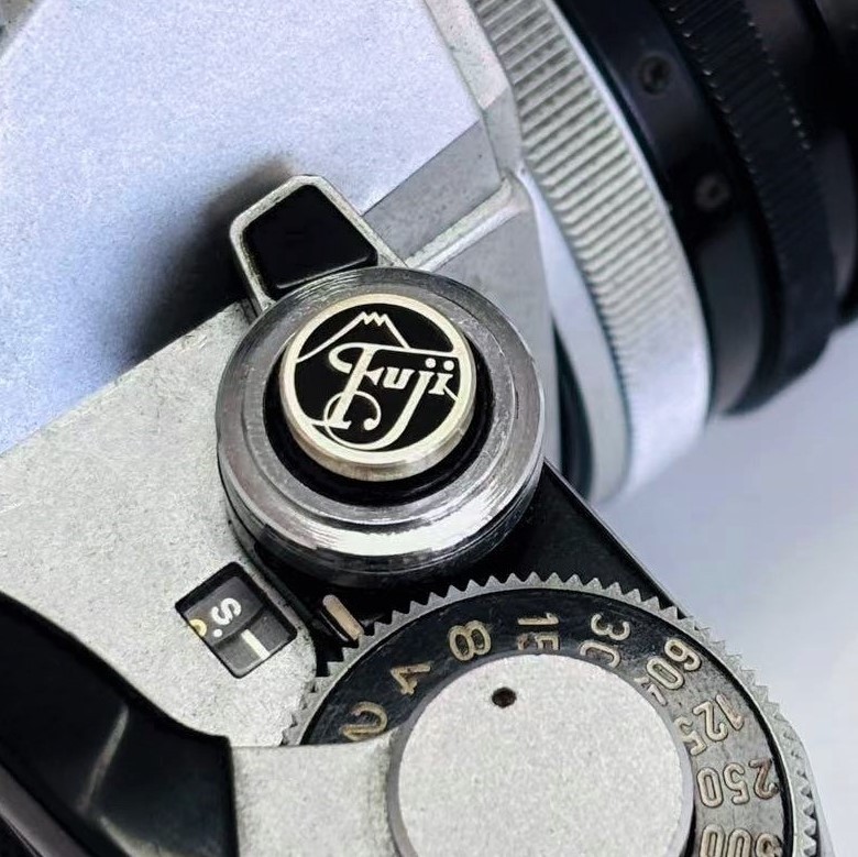 Fujifilm soft release button - brass strew camera shutter button for Fuji X-M5