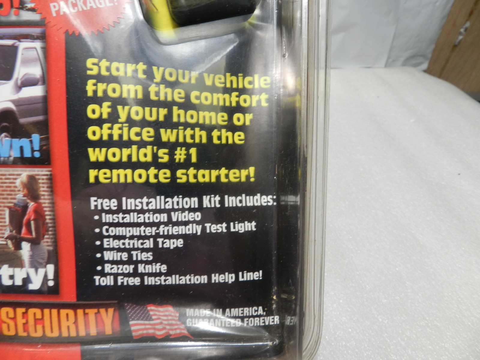 BULLDOG SECURITY Extended 800' Range REMOTE STARTER RS102E (Z95J)