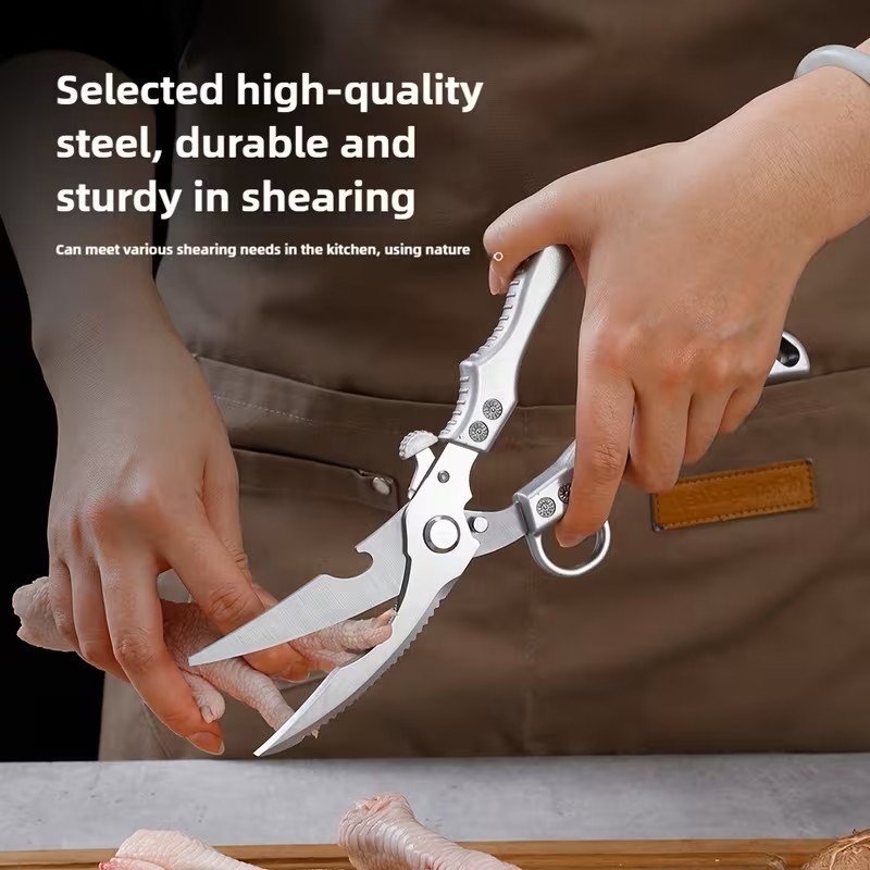 Kitchen Scissors 26 Cm Stainless Steel Chicken Bone Poultry Shears Bone Shears