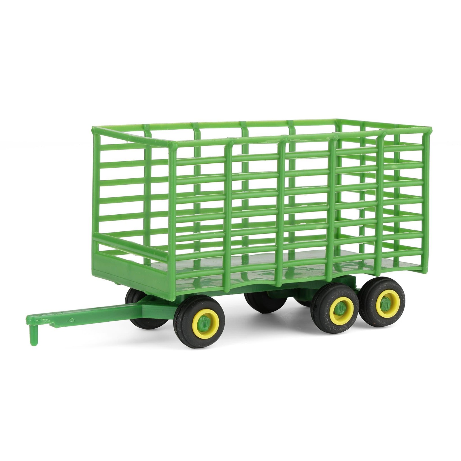 Standi Toys 1/64 Green Plastic Tandem Axle Hay Wagon ST234 ST58004GR