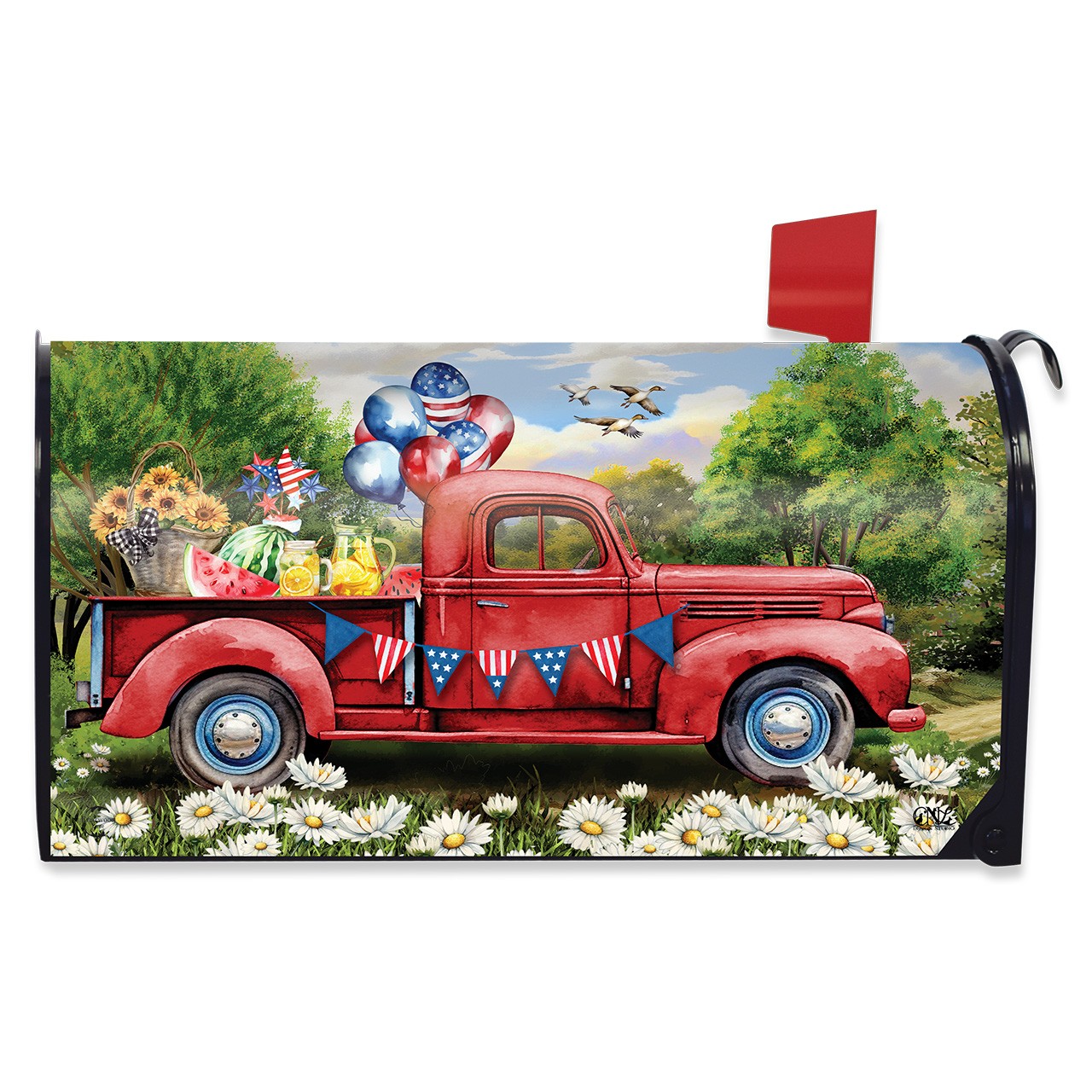 Briarwood Lane American Pickup Picnic Mailbox Cover - Standard Size
