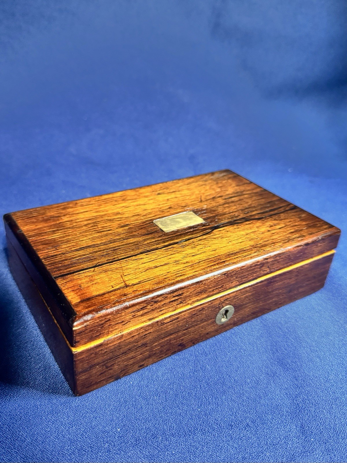 Antique Brass Drawing Architect’s Instrument Set in Rosewood Box c1900