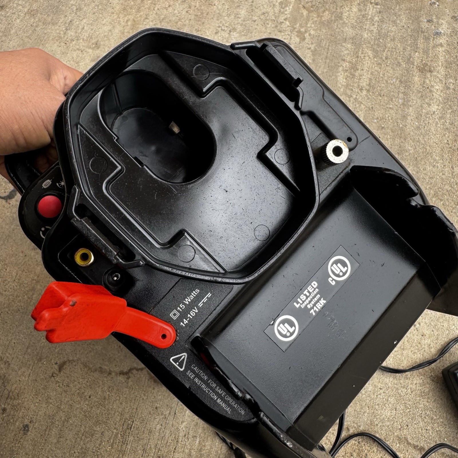 ridgid seesnake Kollman Black&white Sewer Camera Monitor Used No Battery