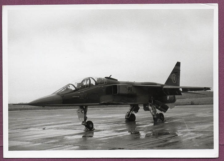 1973-1980s France ALA SEPECAT Jaguar 7-PA Original Photo