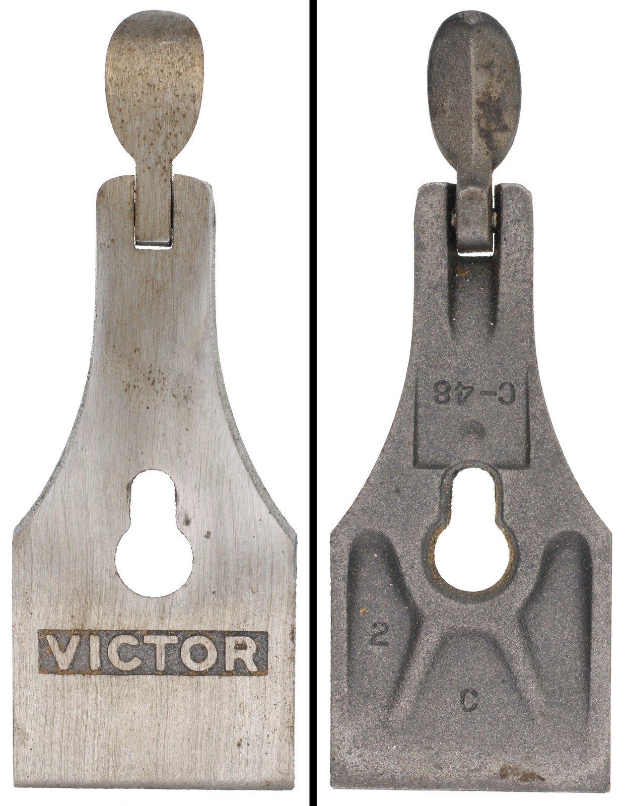 Orig. 2" Width Lever Cap for Stanley Victor No. 1105 Plane - mjdtoolparts