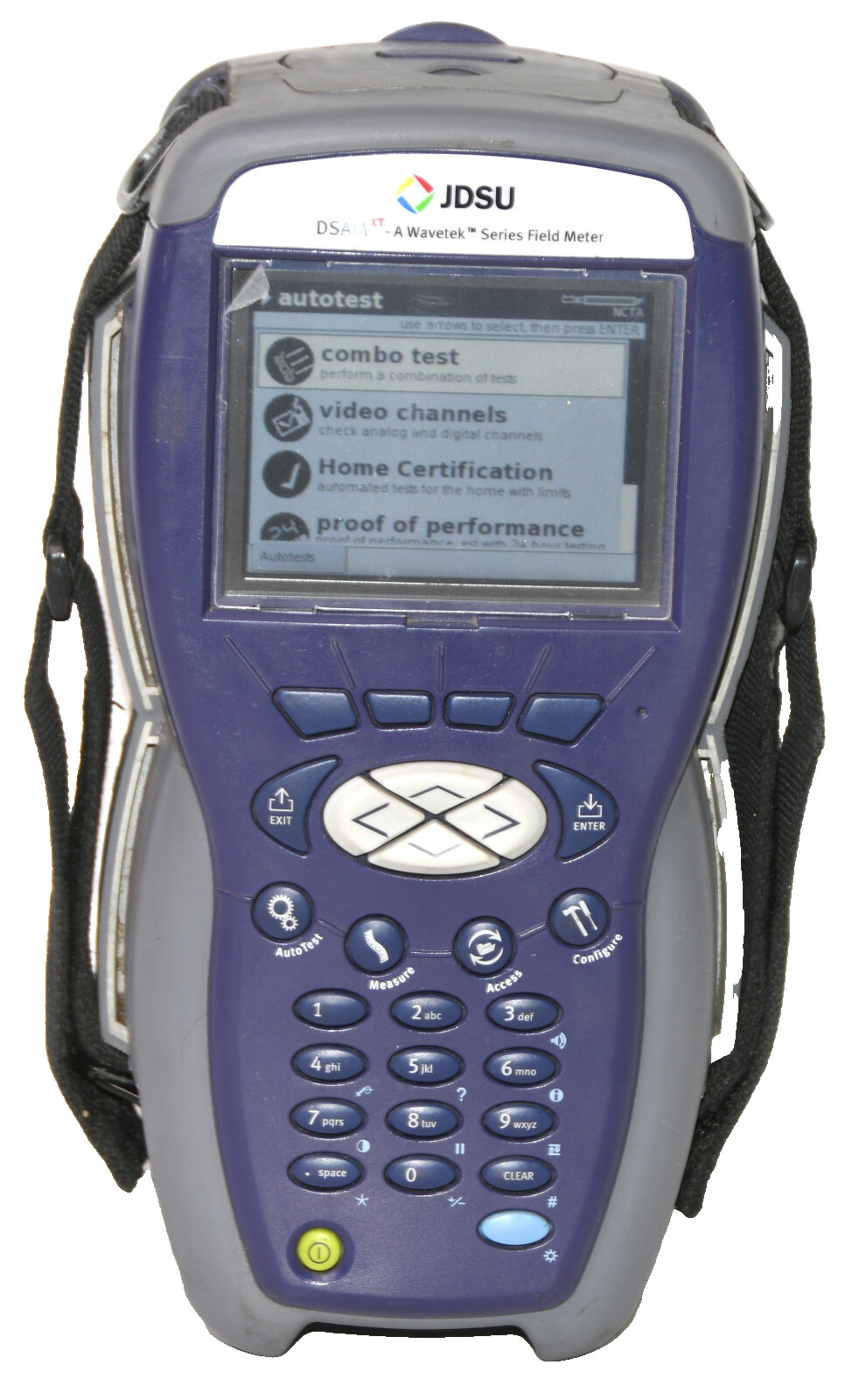 JDSU DSAM-6300 XT Meter W/All Options Docsis 3.0 Ingress/Home Cert/Sweep