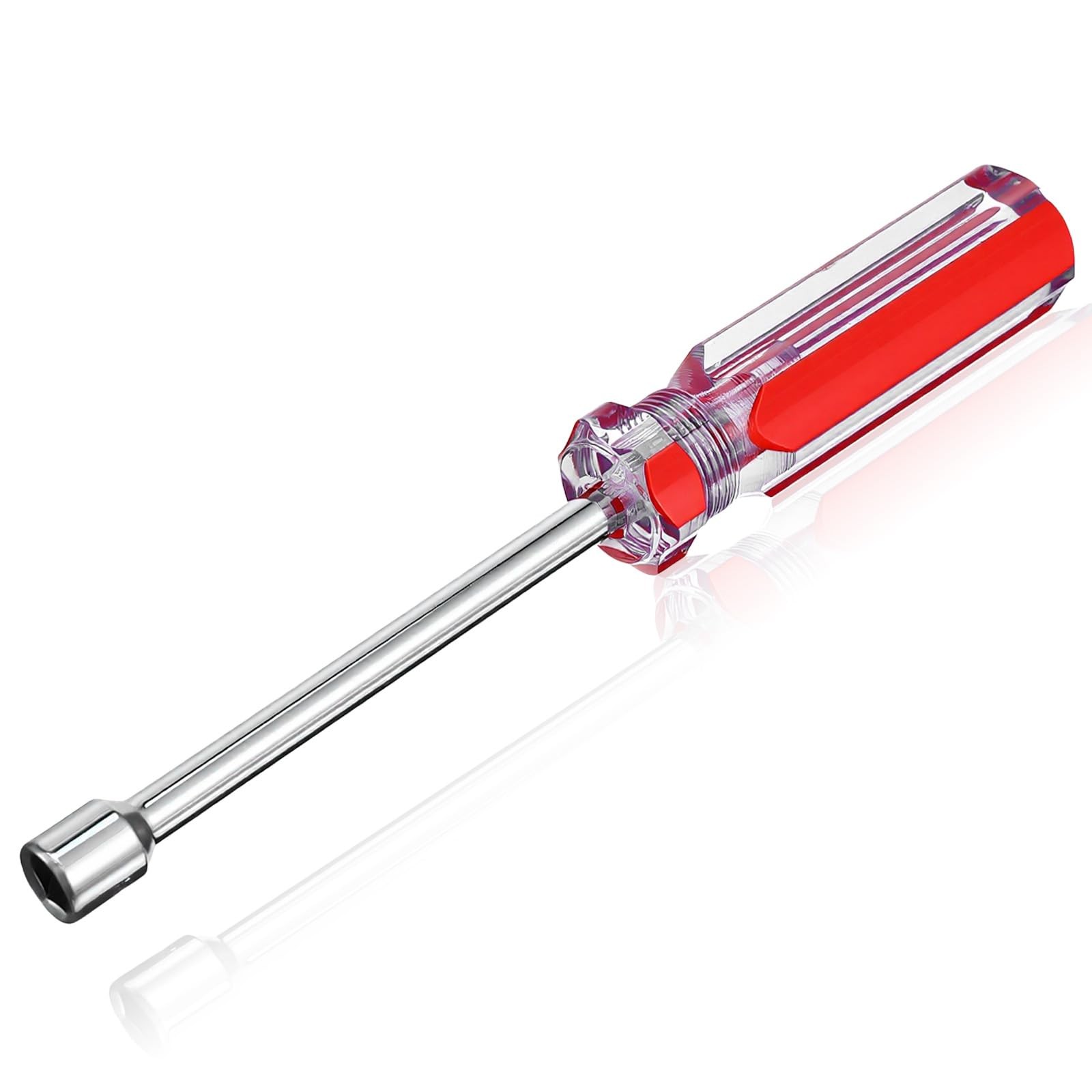 5/16 Inches Red Hex Socket Wrench Screwdriver