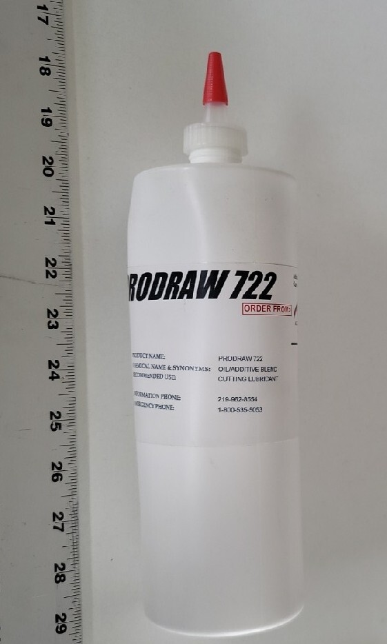 Acculube Prodraw 722 Oil/Additive Blend Cutting Lubricant