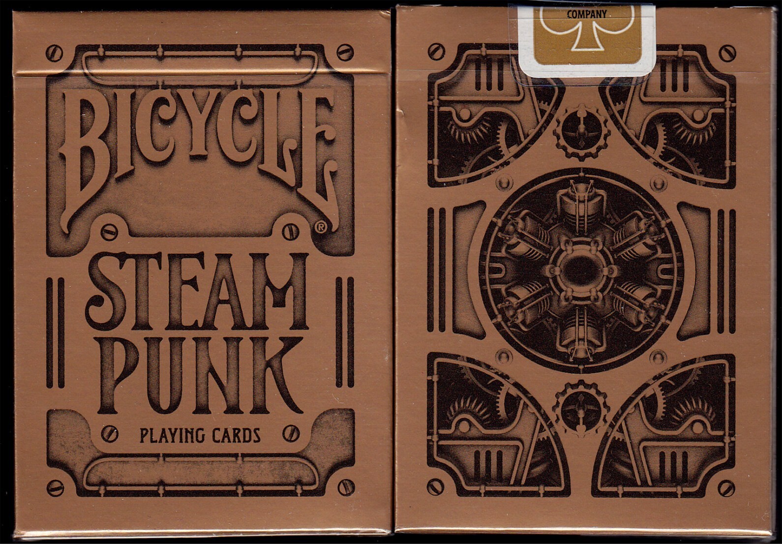 12 decks Bicycle STEAMPUNK THEORY 11 playing cards