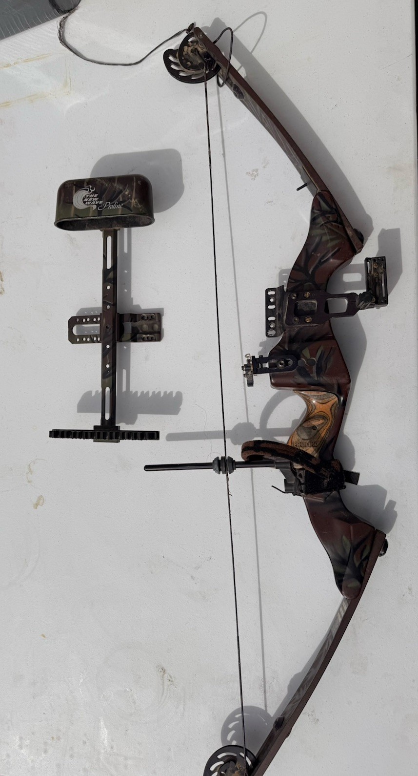 Proline Compound Bow Camouflage Wood Metal with Accessories