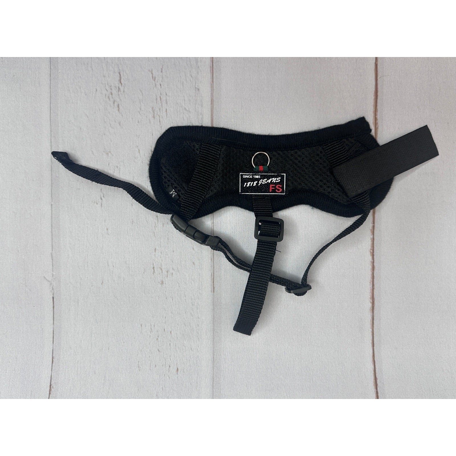 Adjustable Dog Muzzle Breathable Soft Humane Secure Fit Black NEW