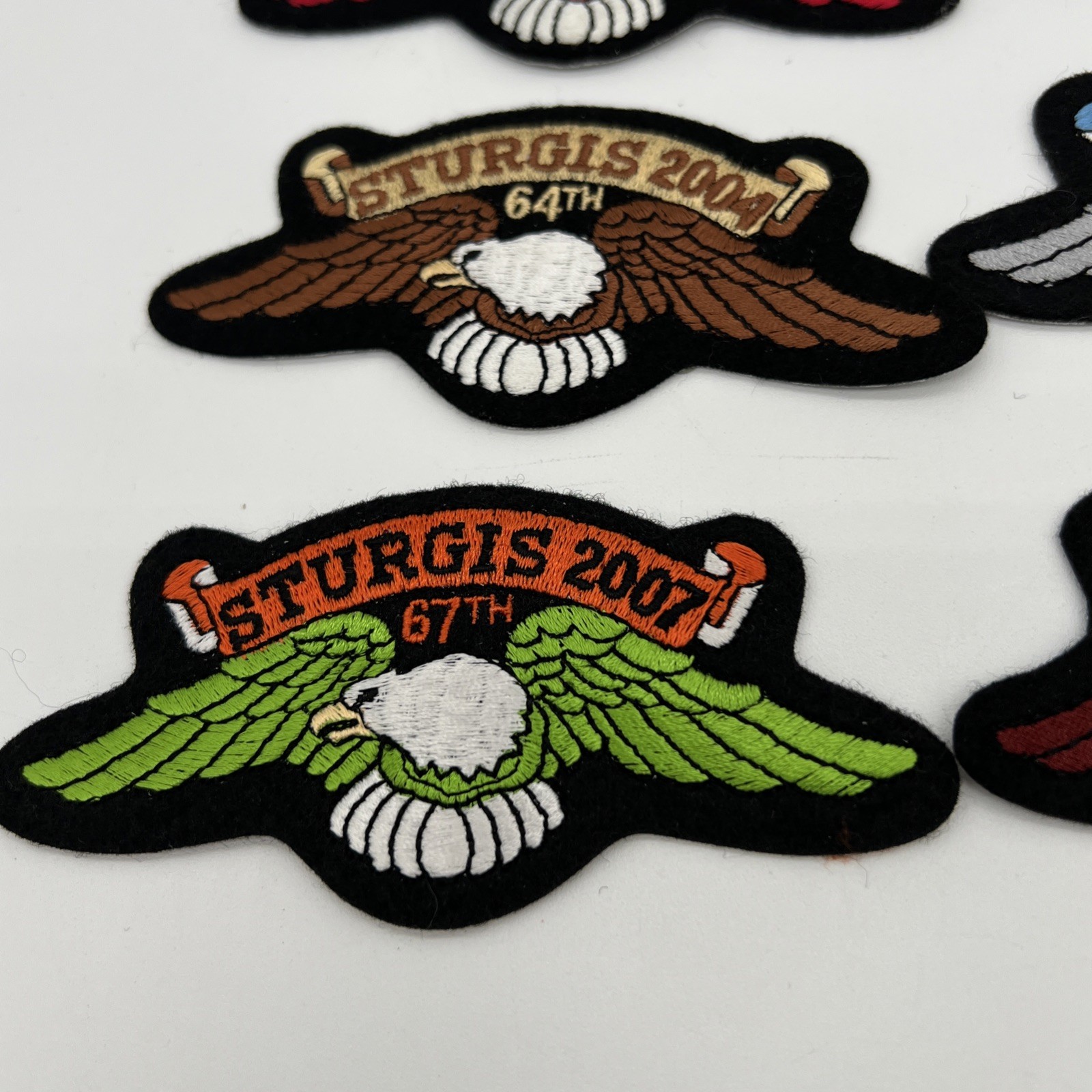 Sturgis Rally Patches Sequential Bundle 2001–2009 Officially Licensed Fast Ship!