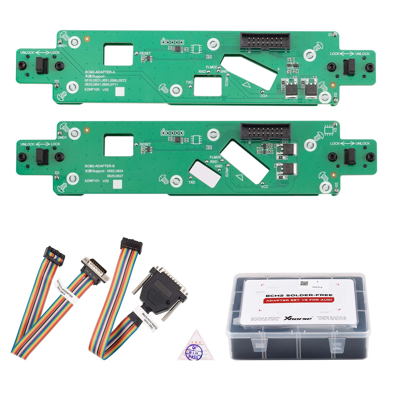 XHORSE BCM2 Adapter Second Generation for Audi AKL & Add Key for MULTI-PROG