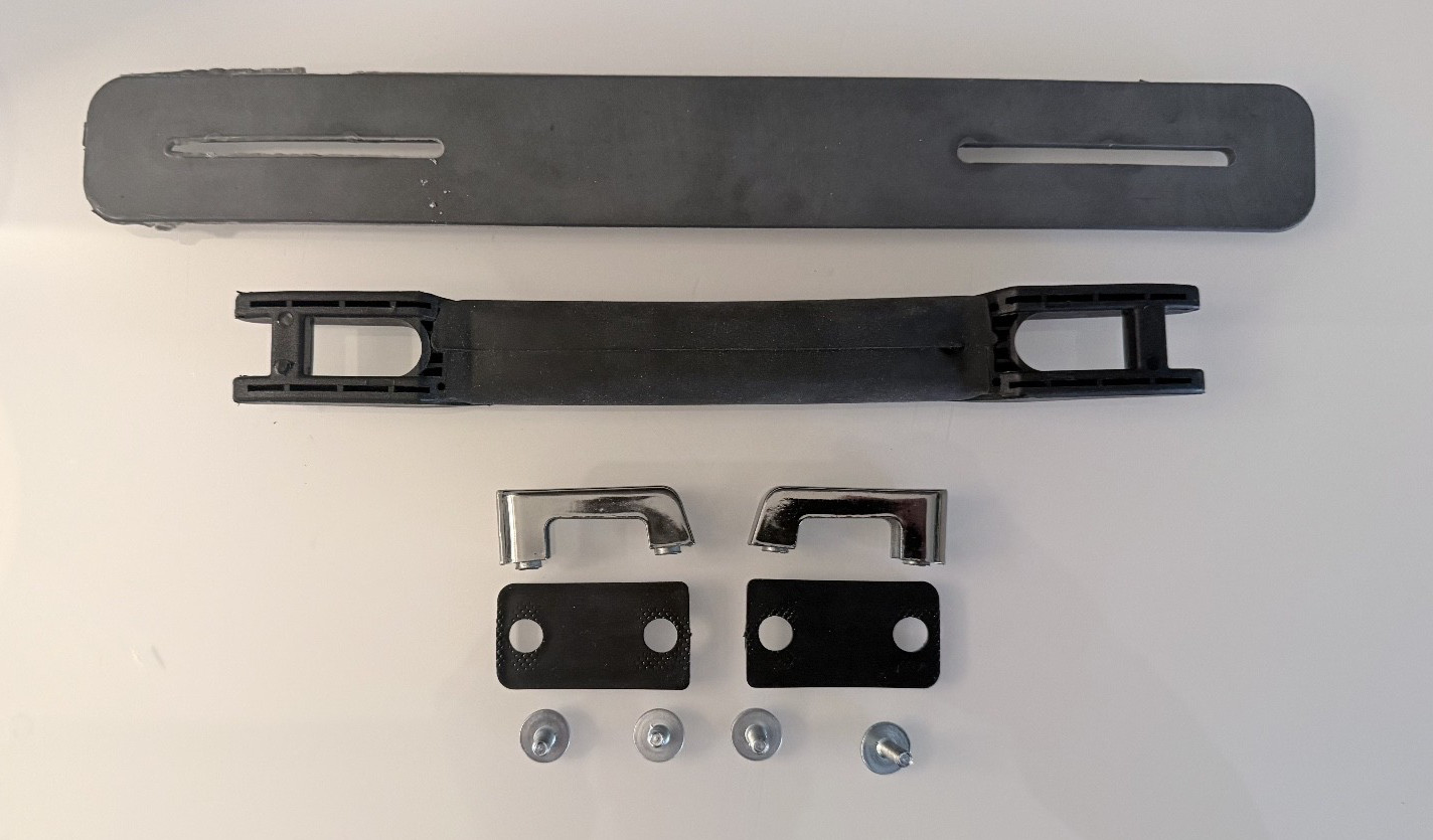 Luggage Handle Replacement with Screws Suitcase Black SwissGear **Read**