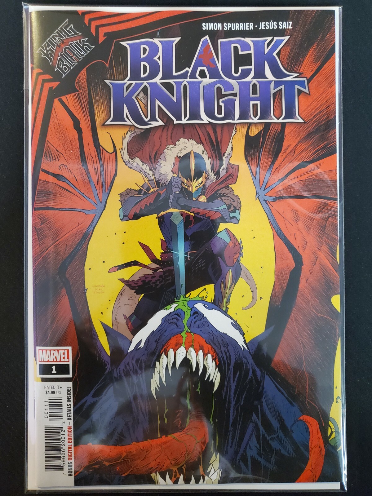 King in Black Black Knight #1 Marvel VF/NM Comics Books