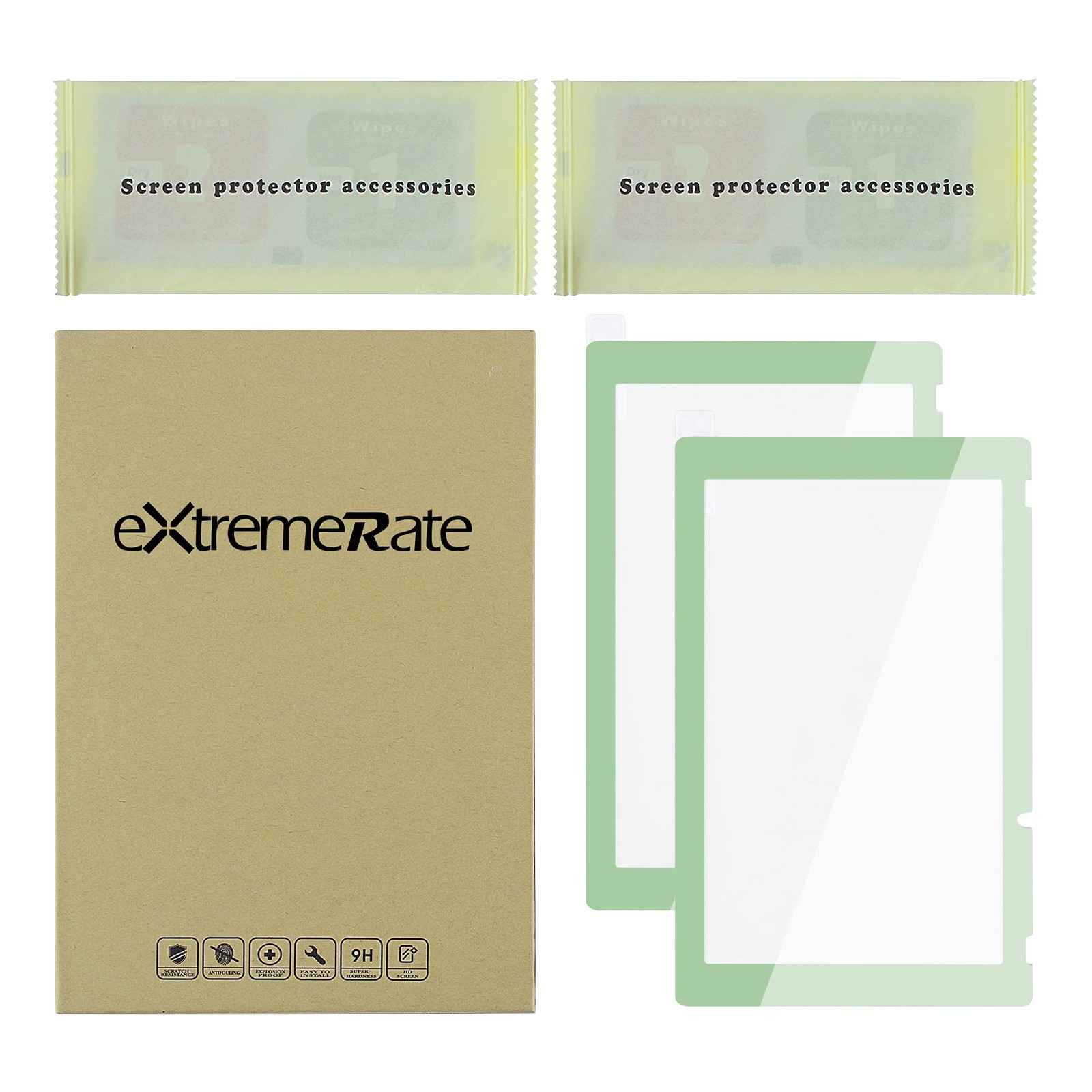 switch protective film matcha green