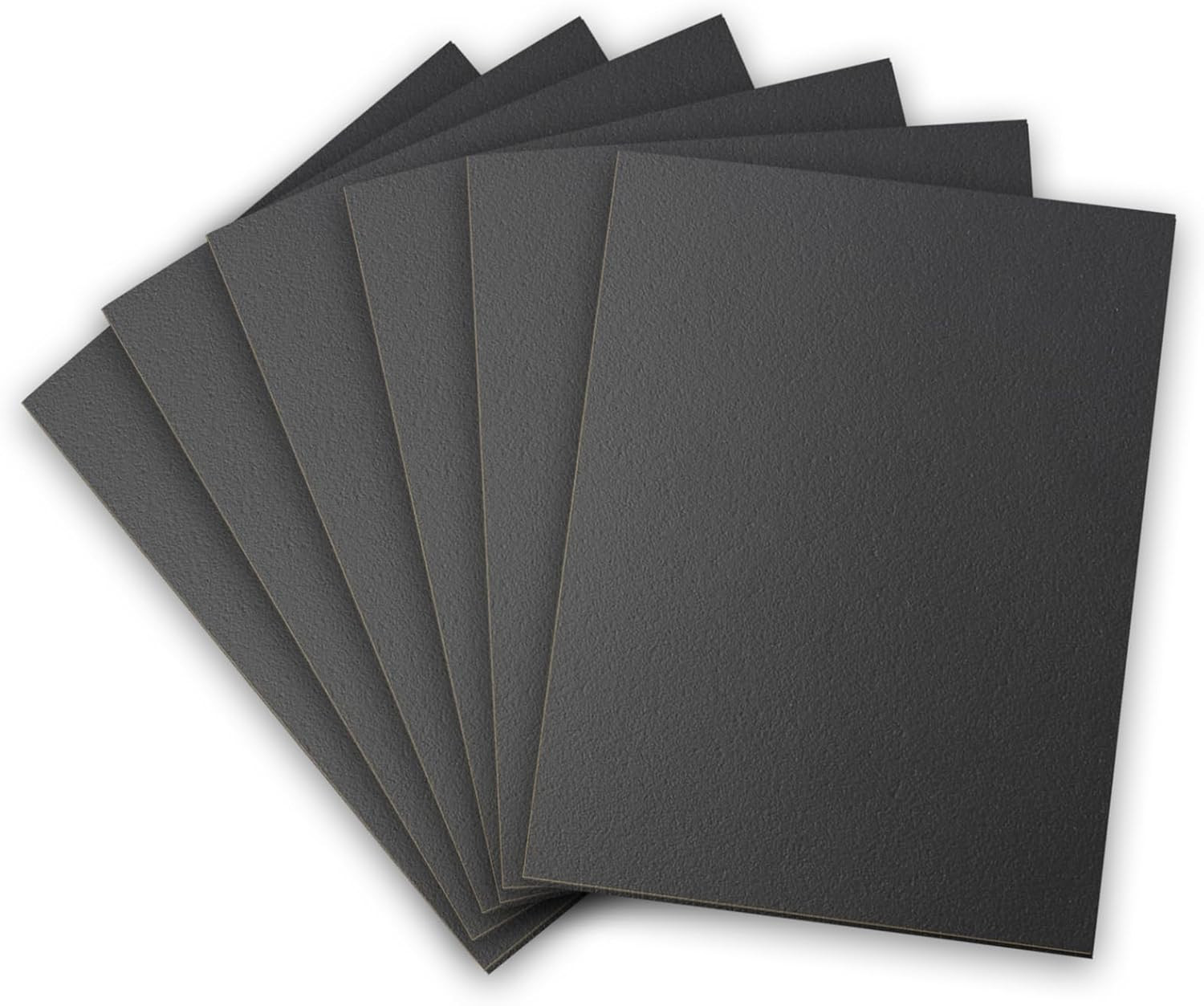 6 Pcs Adhesive Foam Padding, 1/8 Thick 12 X 8 Inch Neoprene Rubber Sheets ,Sound
