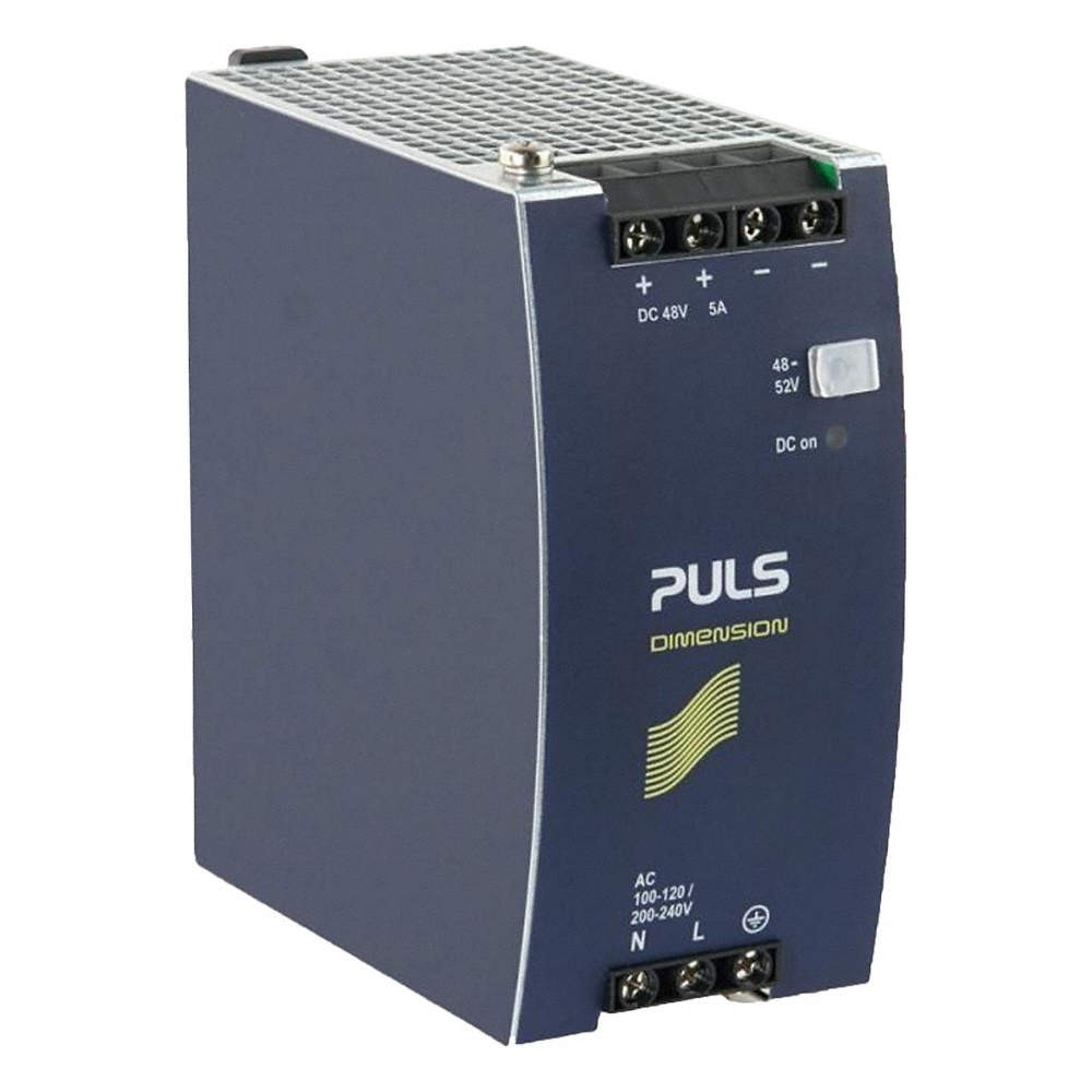 PULS CS10.481 DC Power Supply,Metal,48 to 52VDC,240W 45ET78