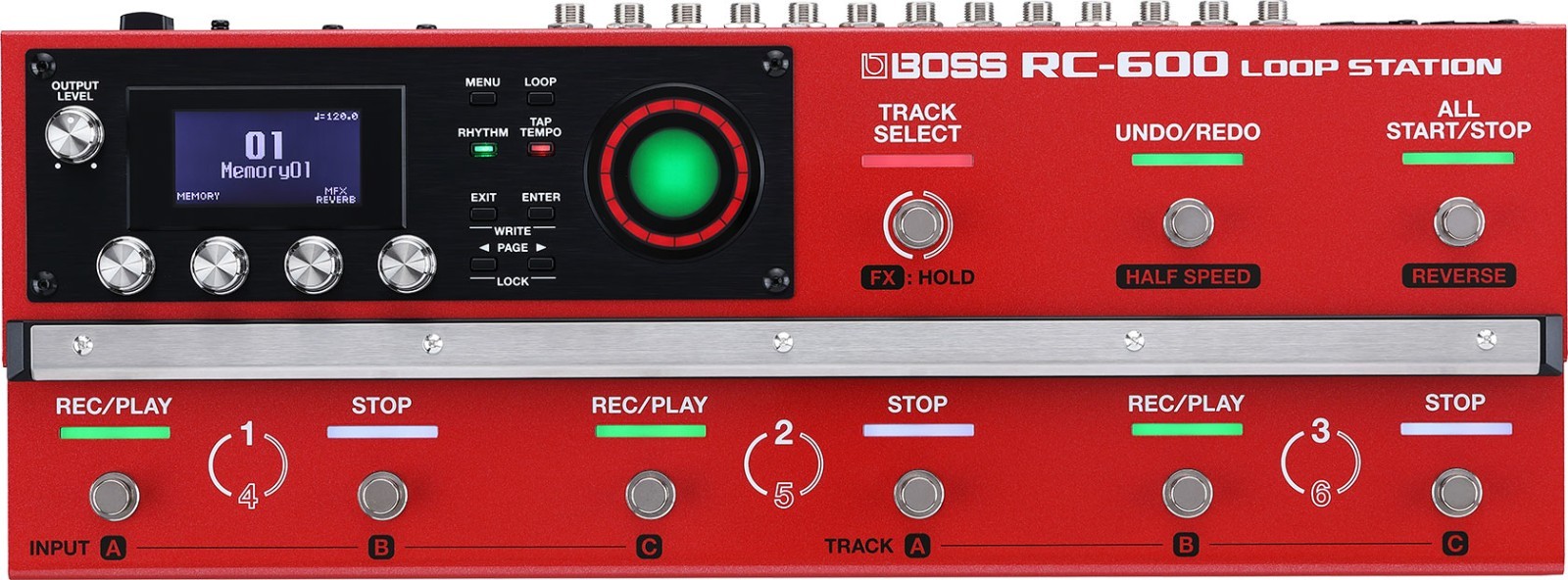 BOSS RC-600 Loop Station Looper Sequencer Electric Guitar Effect Pedal JP RC600