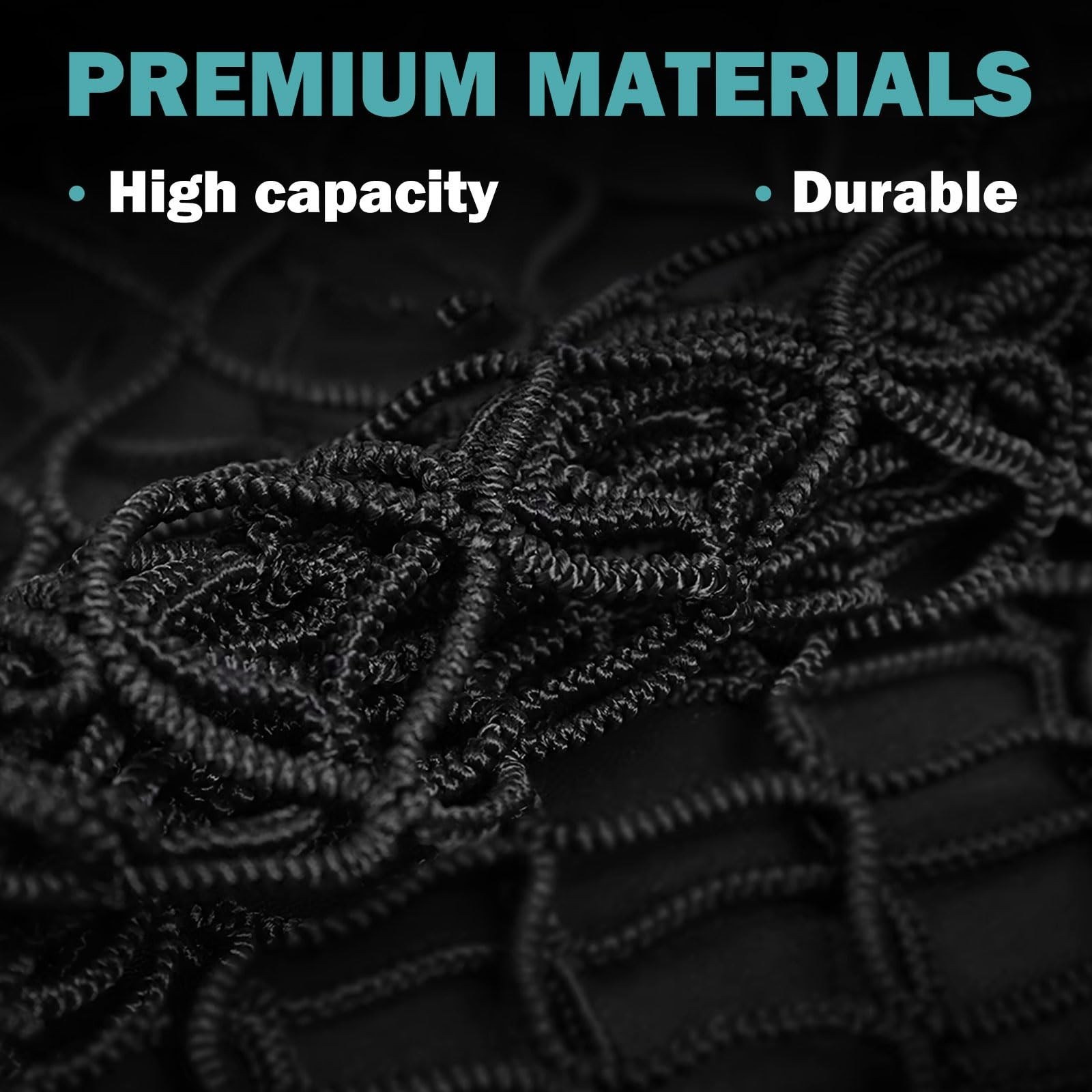 BestEvMod Cargo Mesh Net for Pickup Truck Bed Compatible with Tesla Cybertruc...