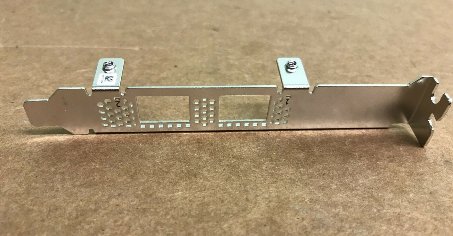 NVIDIA MEC01064 FRU Tall Perforated Bracket for 2-Port SFP+ Adapter - Fits MCX31