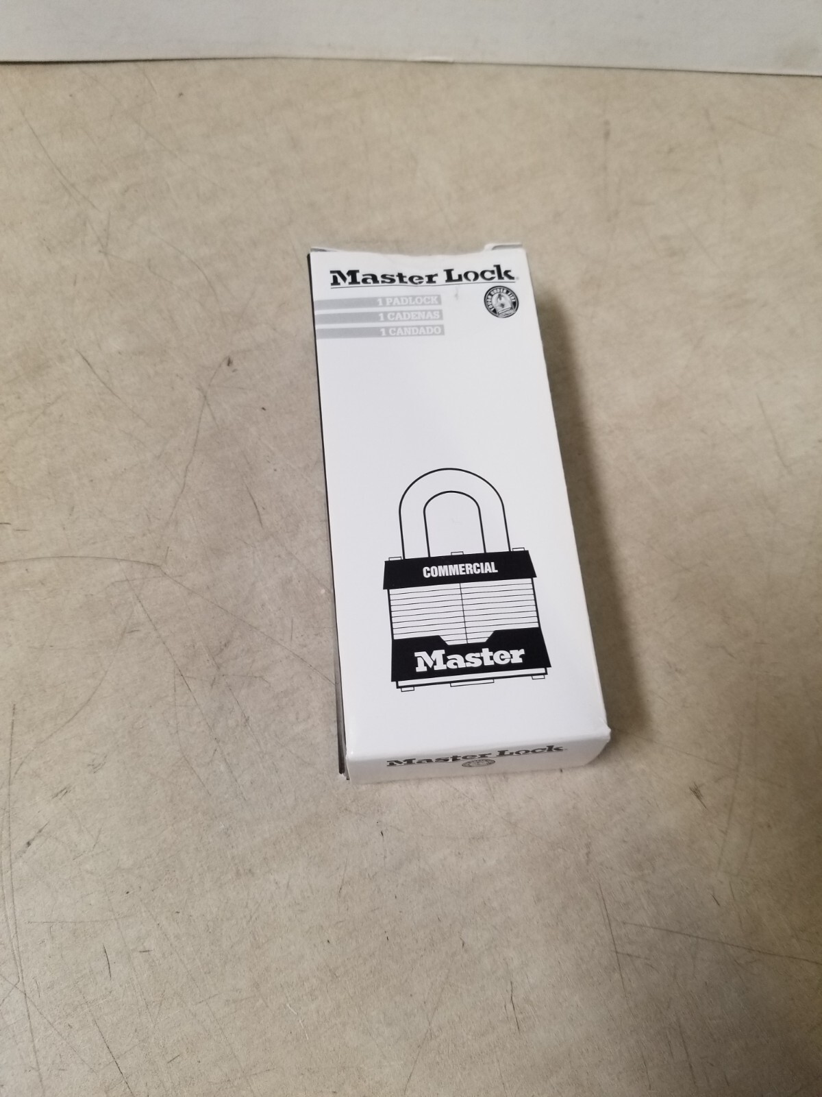 MasterLock 1KALJ Steel Padlock 2-1/2 in L Shackle Keyed No.2126