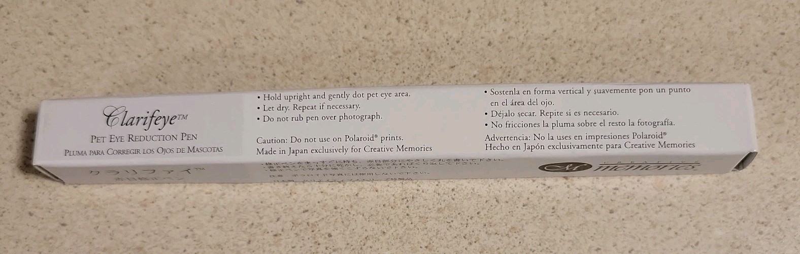 Vtg NOS Creative Memories CLARIFEYE PEN Red Eye REDUCTION for Pet Photos