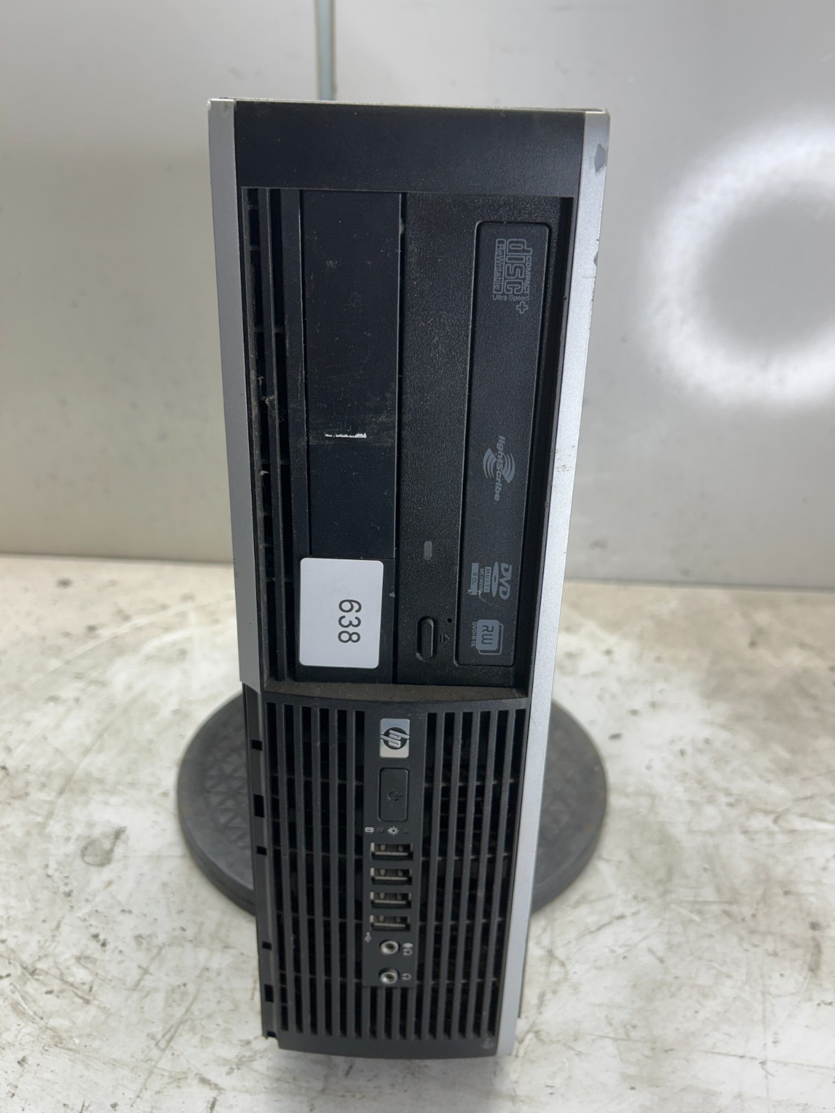 HP Compaq 6000 Pro SFF Intel Core 2 Duo E8500 3.16GHz 2GB NO HDD