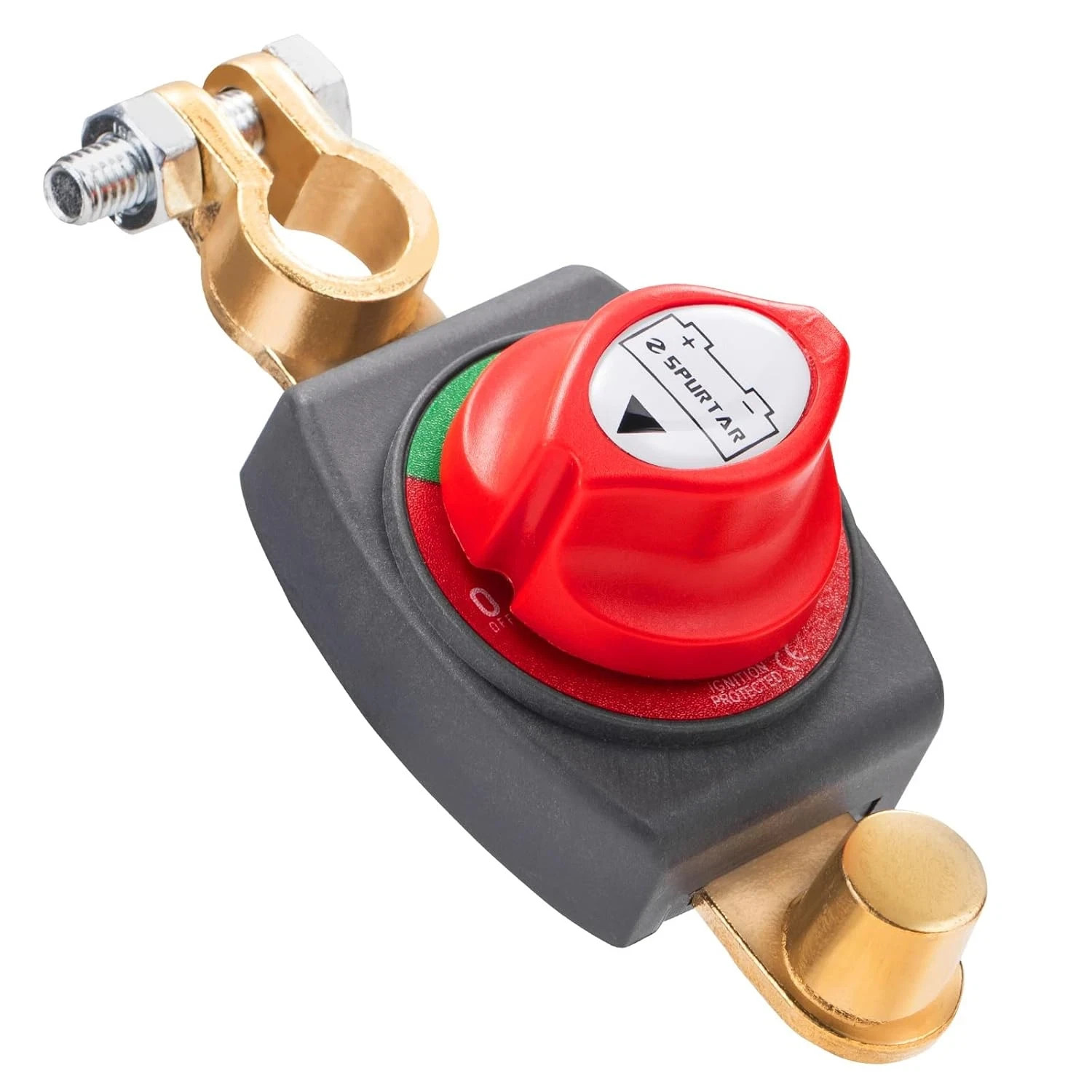 Battery Disconnect Switch 12V - 48V Top Post, Battery Shut off Kill Switch 275A