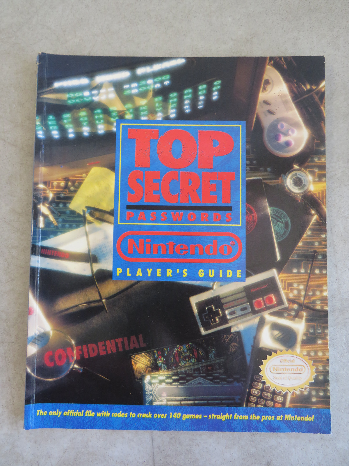 VTG 1992 NINTENDO TOP SECRET PASSWORDS NINTENDO PLAYER'S GUIDE STRATEGY GUIDE