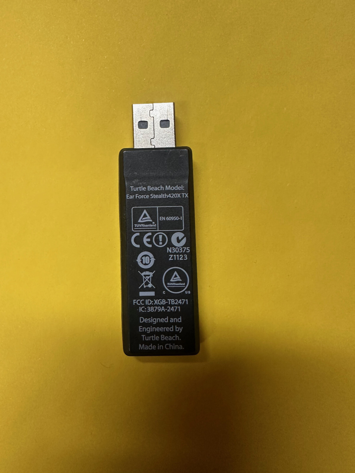 Turtle Beach Ear Force Stealth 420X TX USB Adapter Receiver Xbox One Dongle Only