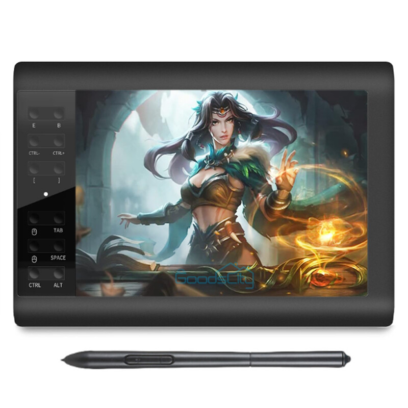 Digital Drawing Tablet with 10x6 inch Large Working Area, 12 Shortkey BRAND NEW