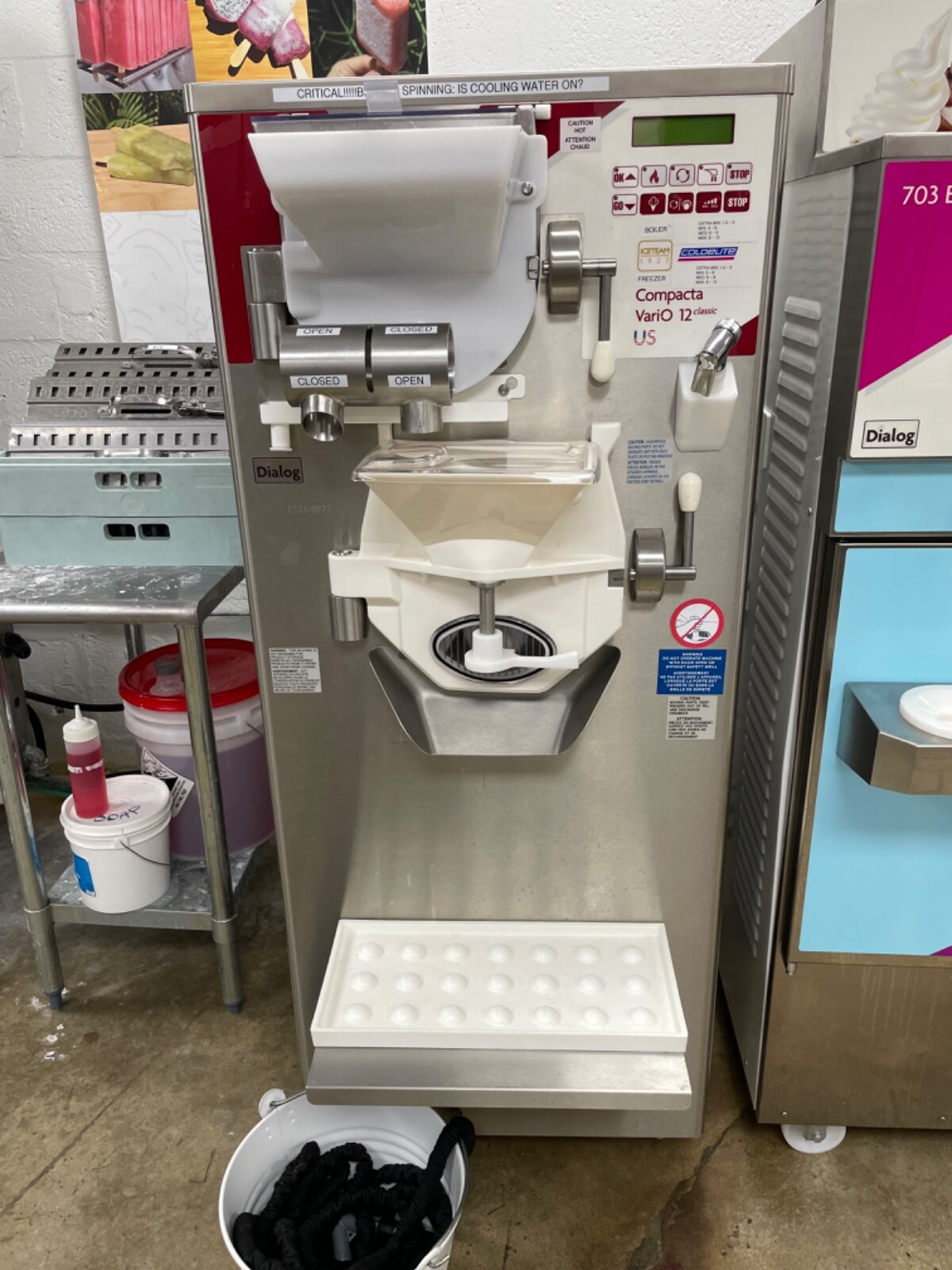 Cattabriga Compact Vario 12 Gelato Machine in Mint Condition