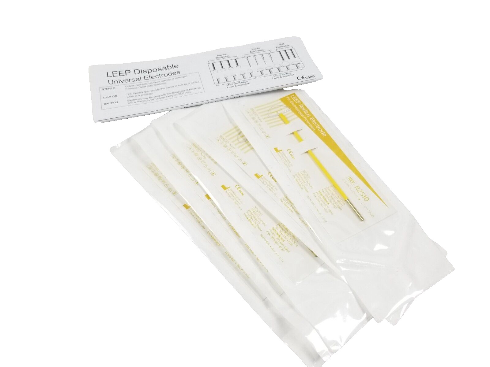 LEEP R2510 Radius Electrodes, 2.5cm x 1.0cm