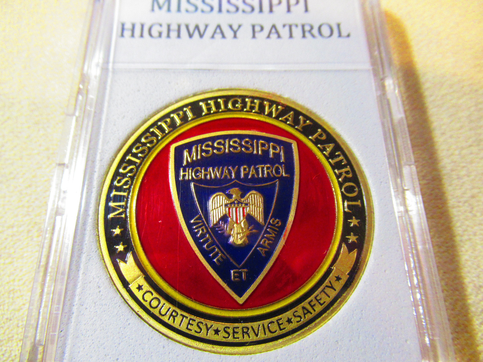 MISSISSIPPI HIGHWAY PATROL Challenge Coin