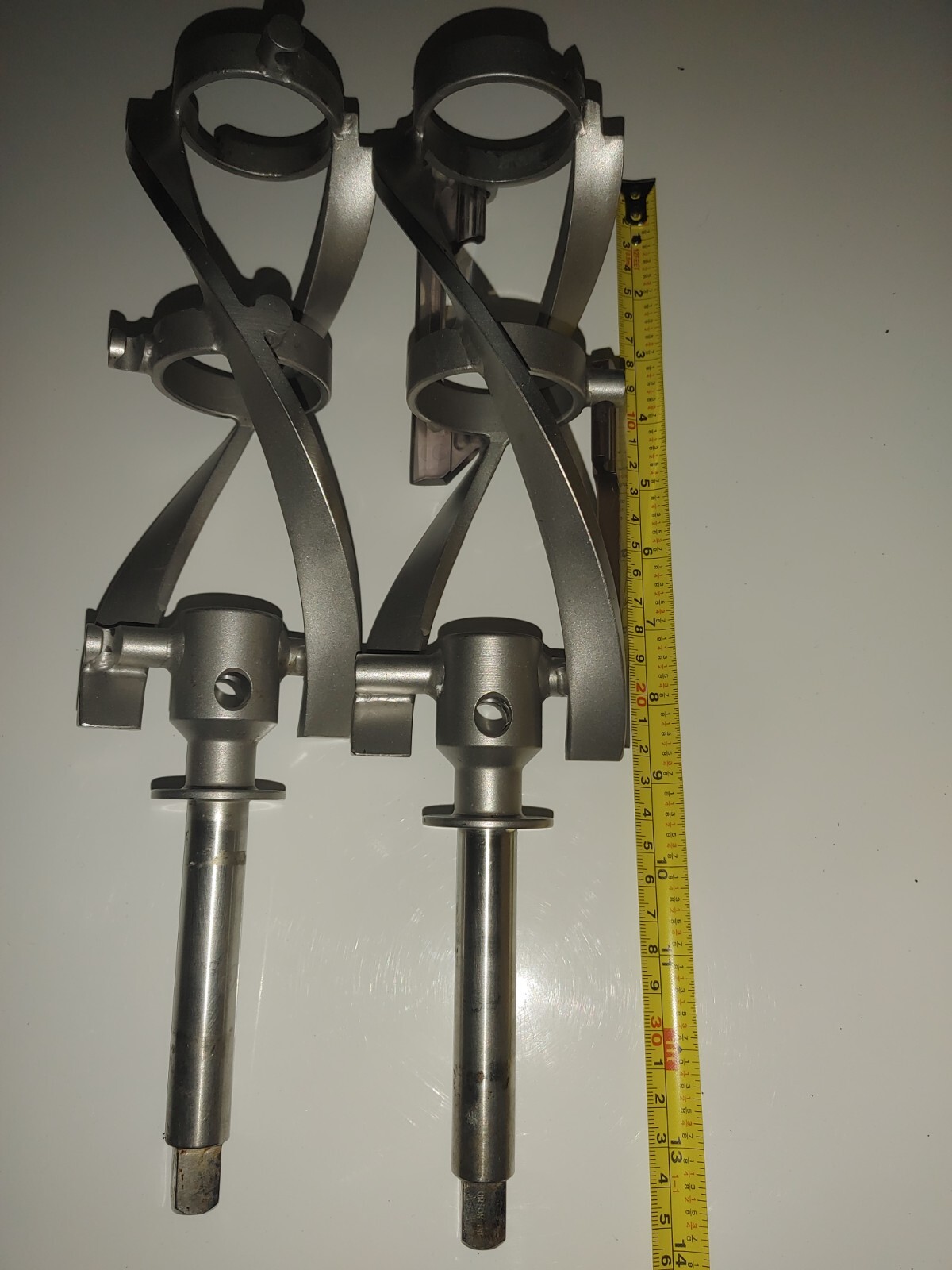 Carpigiani Parts Coldelite Soft Serve Ice Cream Beater Set UC-1131G & UC1131P
