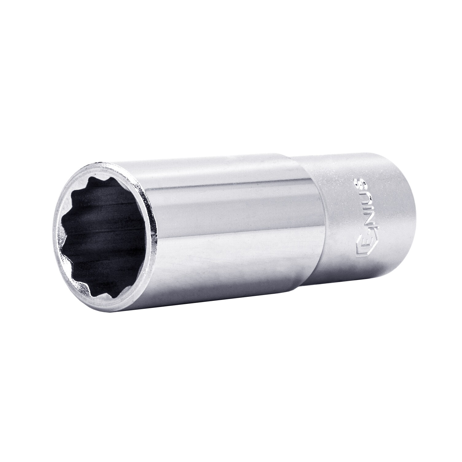 Genius Tools 1/2" Dr. 1-3/8" Deep Hand Socket (12-Point) - 477844