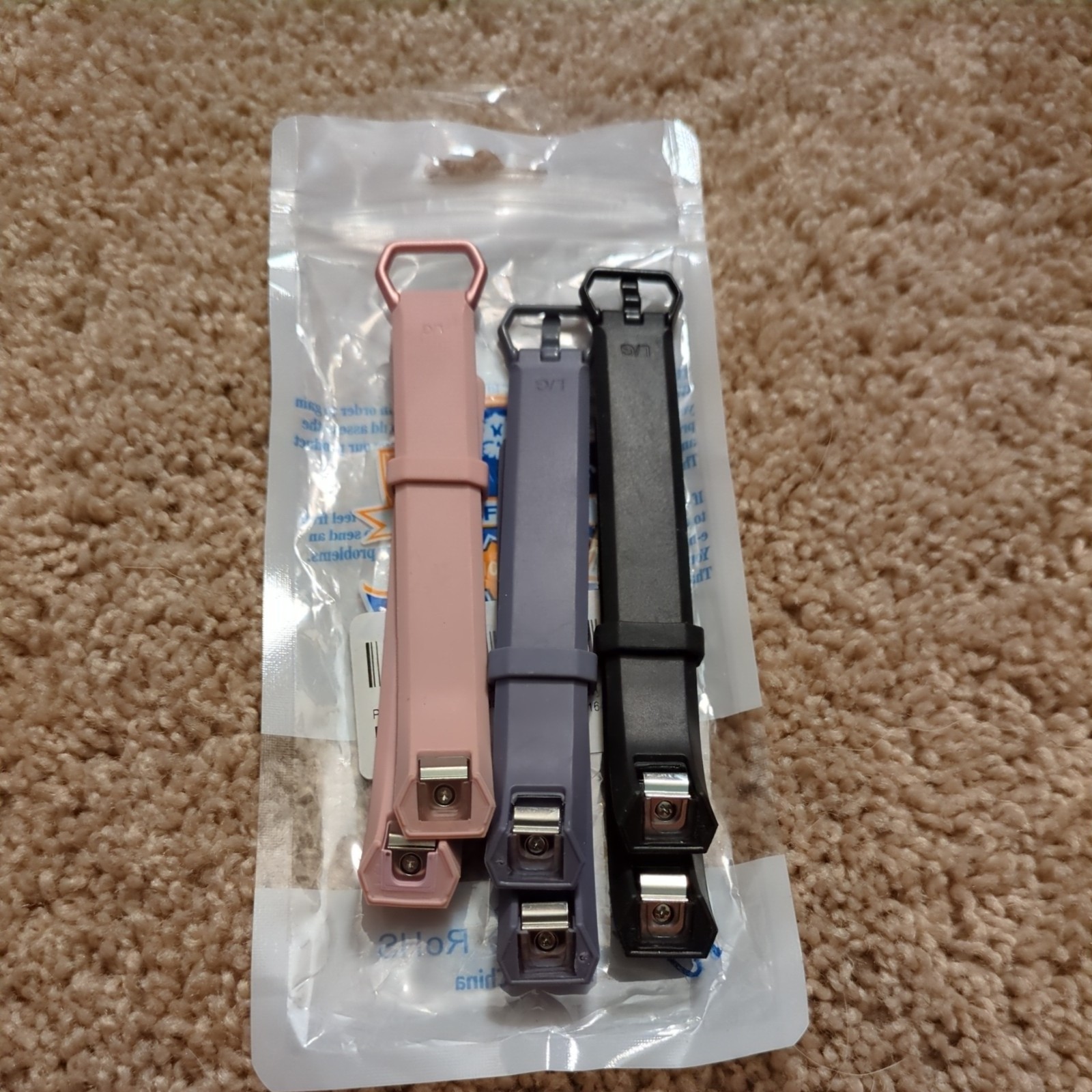3 Replacement Wristbands for Fitbit Alta Size Large
