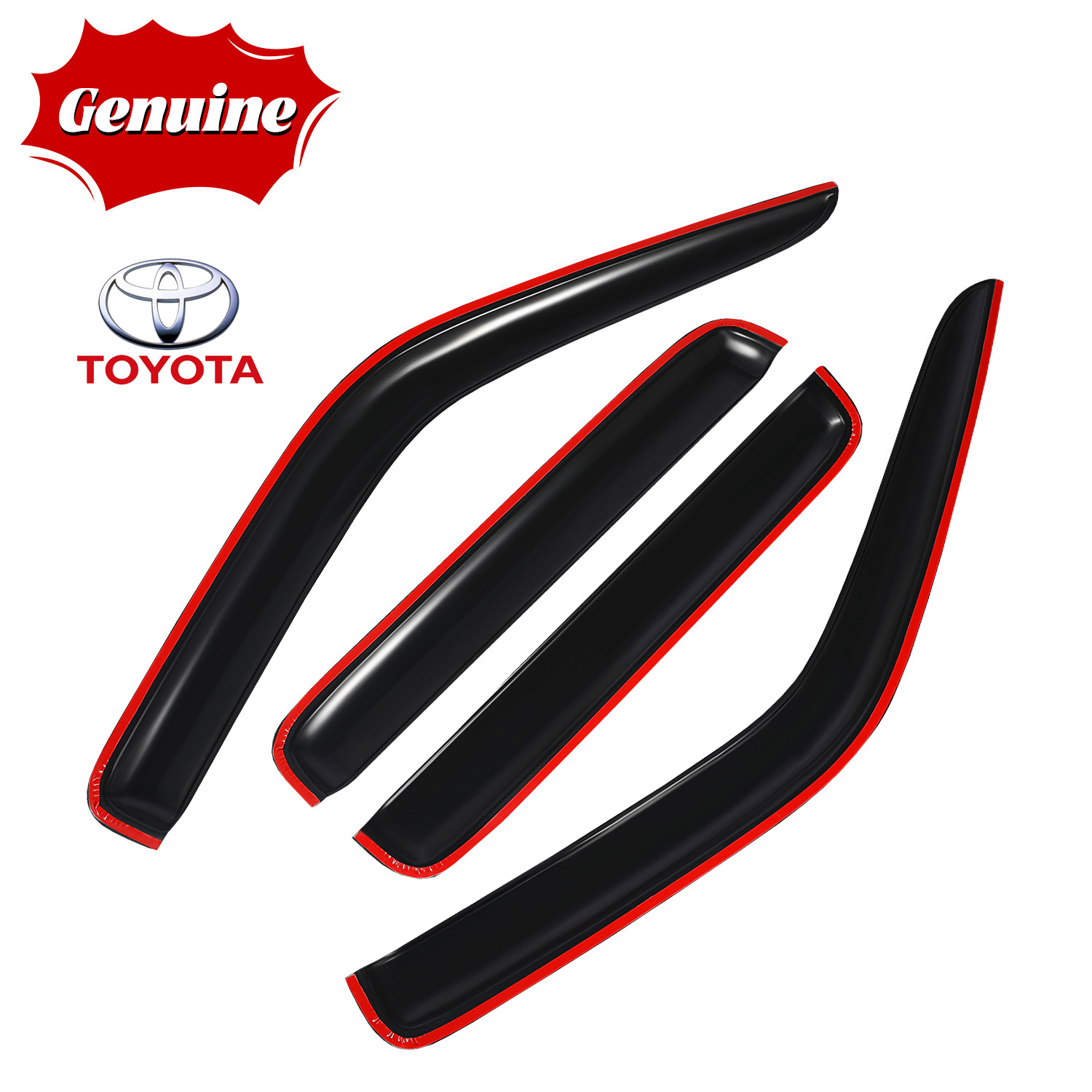 Genuine Toyota Window Visor Hilux 1989-1997 Rain Guard Vent Deflector