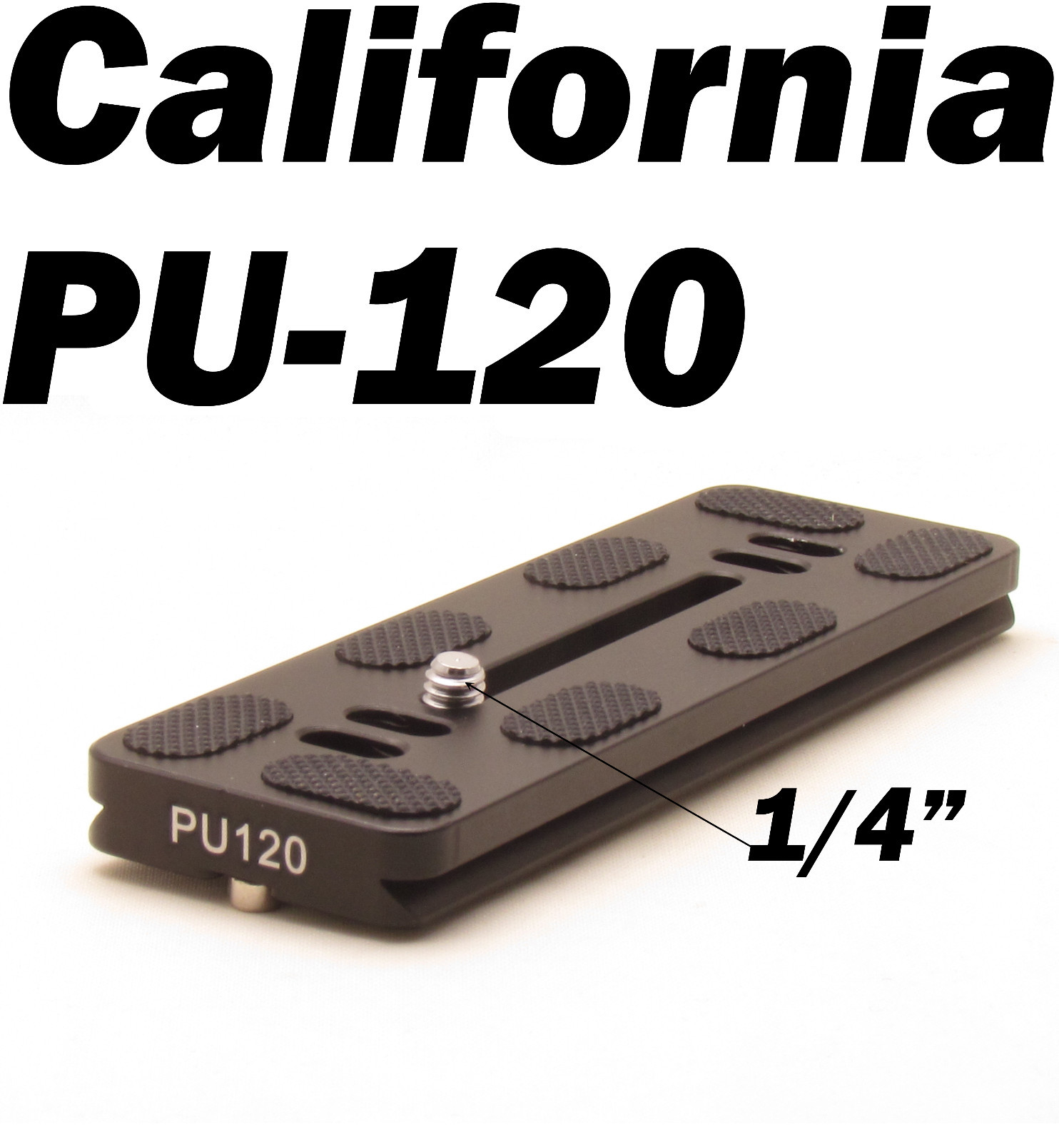 PU-120 Quick Release Plate Benro B0,1,2 J1 N1 KSTripod Ballhead Arca Swiss PU120