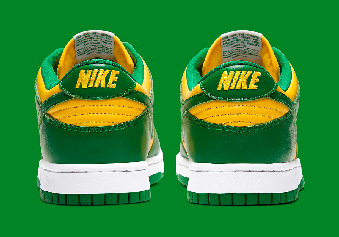 Nike Dunk Low SP Brazil co.jp Pine Green Varsity Maize CU1727-700 Men's