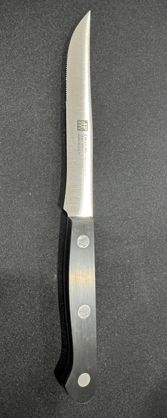 Zwilling TWIN GOURMET 4.5-in STEAK Knife Made in SPAIN w/ Stainless Steel, 39023