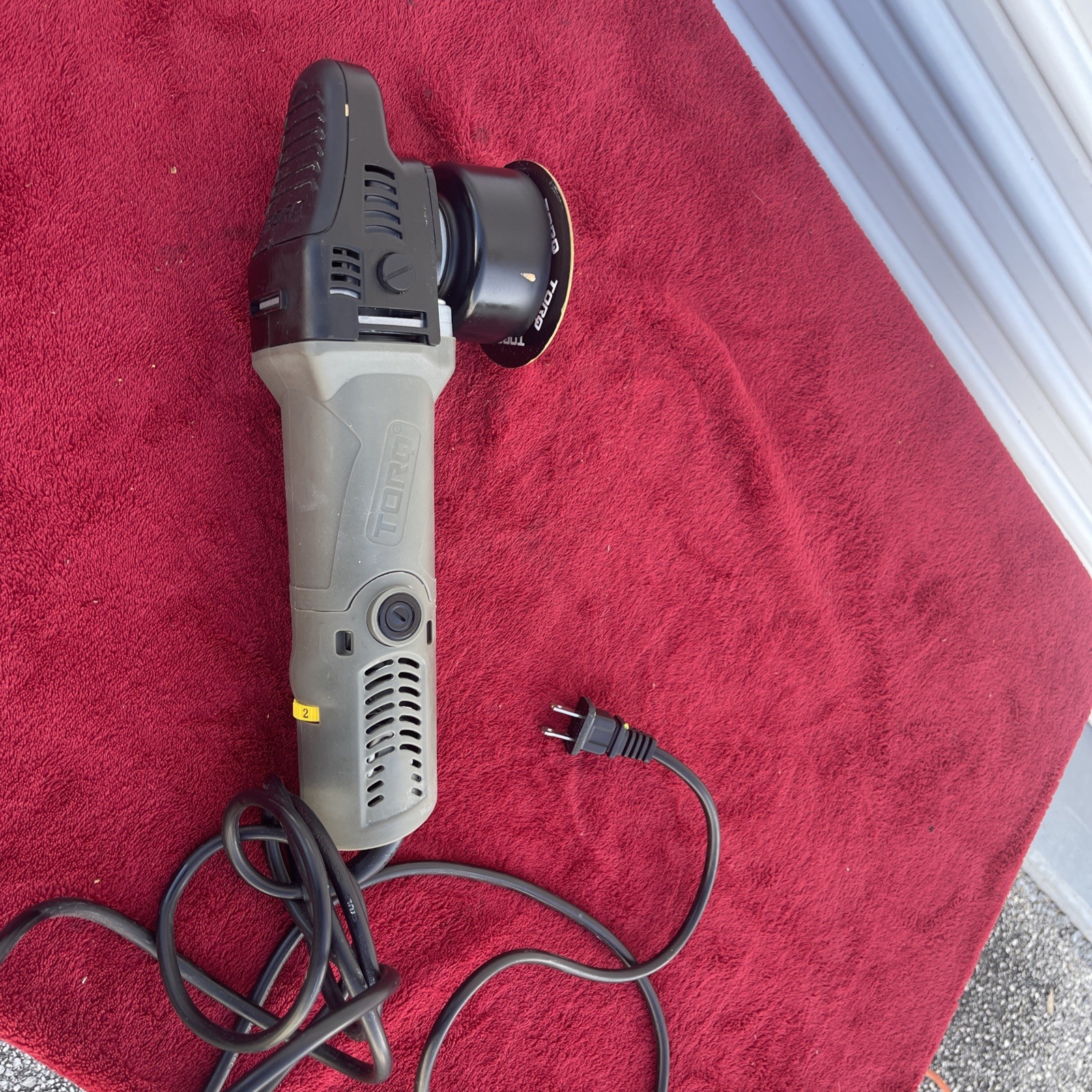TORQ X RANDOM ORBITAL POLISHER