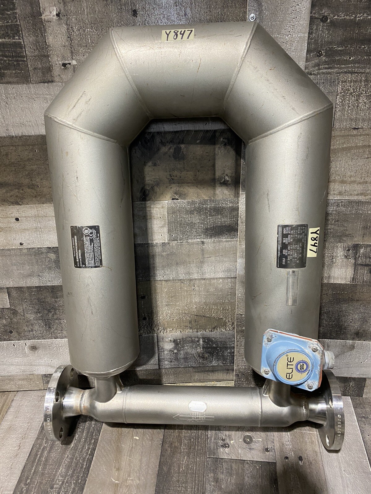 Micro Motion CMF200M418NRAUEZZZ 2" Mass Flow Sensor 316 SS Tube -240 - 204 Deg C