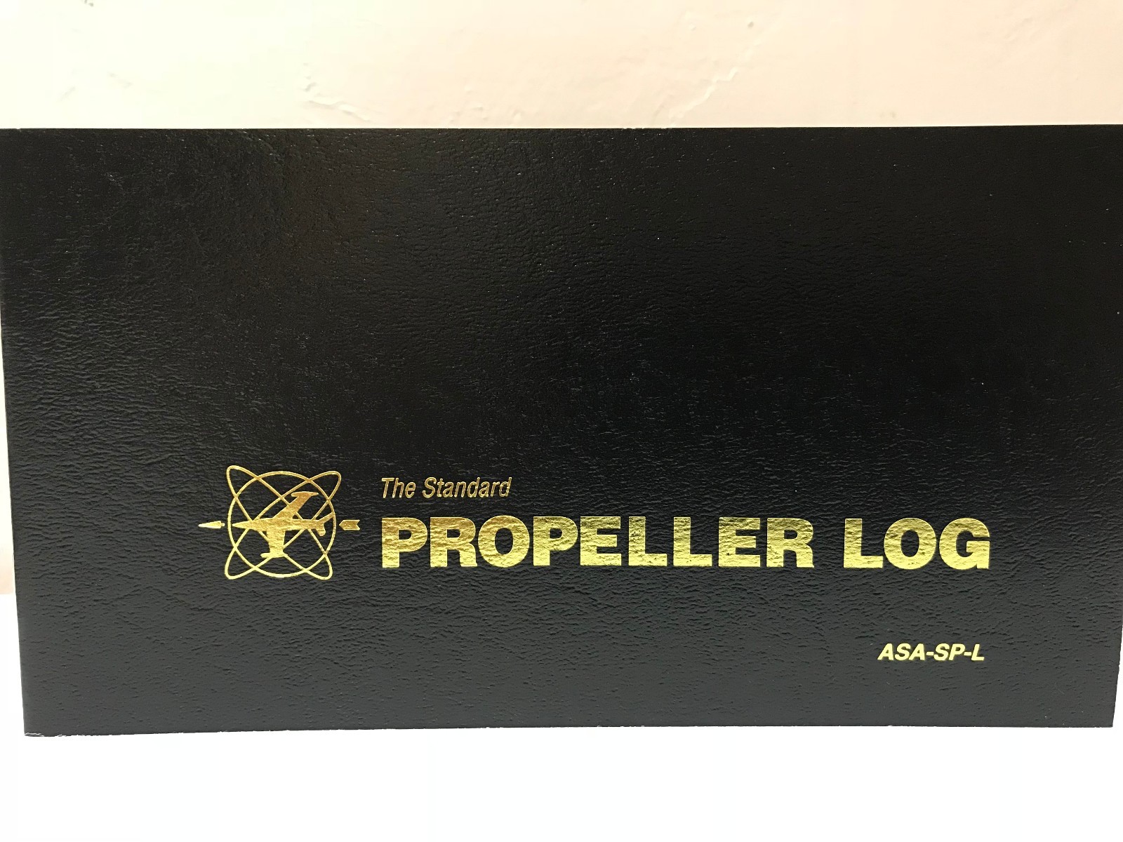 PROPELLER LOGBOOK, BLACK SOFTCOVER p/n ASA-SP-L